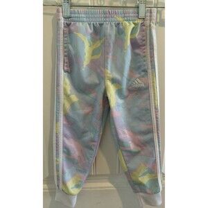 Adidas Youth Girls TieDye Pants Size 4 Activewear